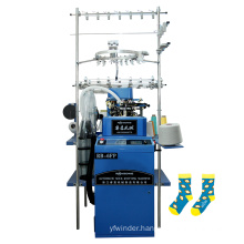 Korea Simple Single Cylinder Full Automatic Computerized Sock Making Knitting Production Equipment Machine for Sale